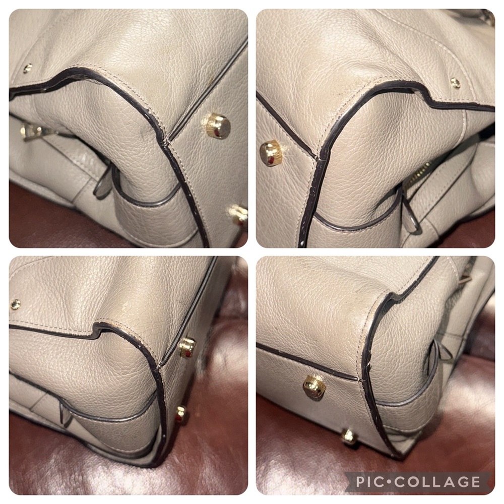 🔥🔥🔥Coach Mercer 30 Gray Leather Satchel Handbag - Picture 8 of 14